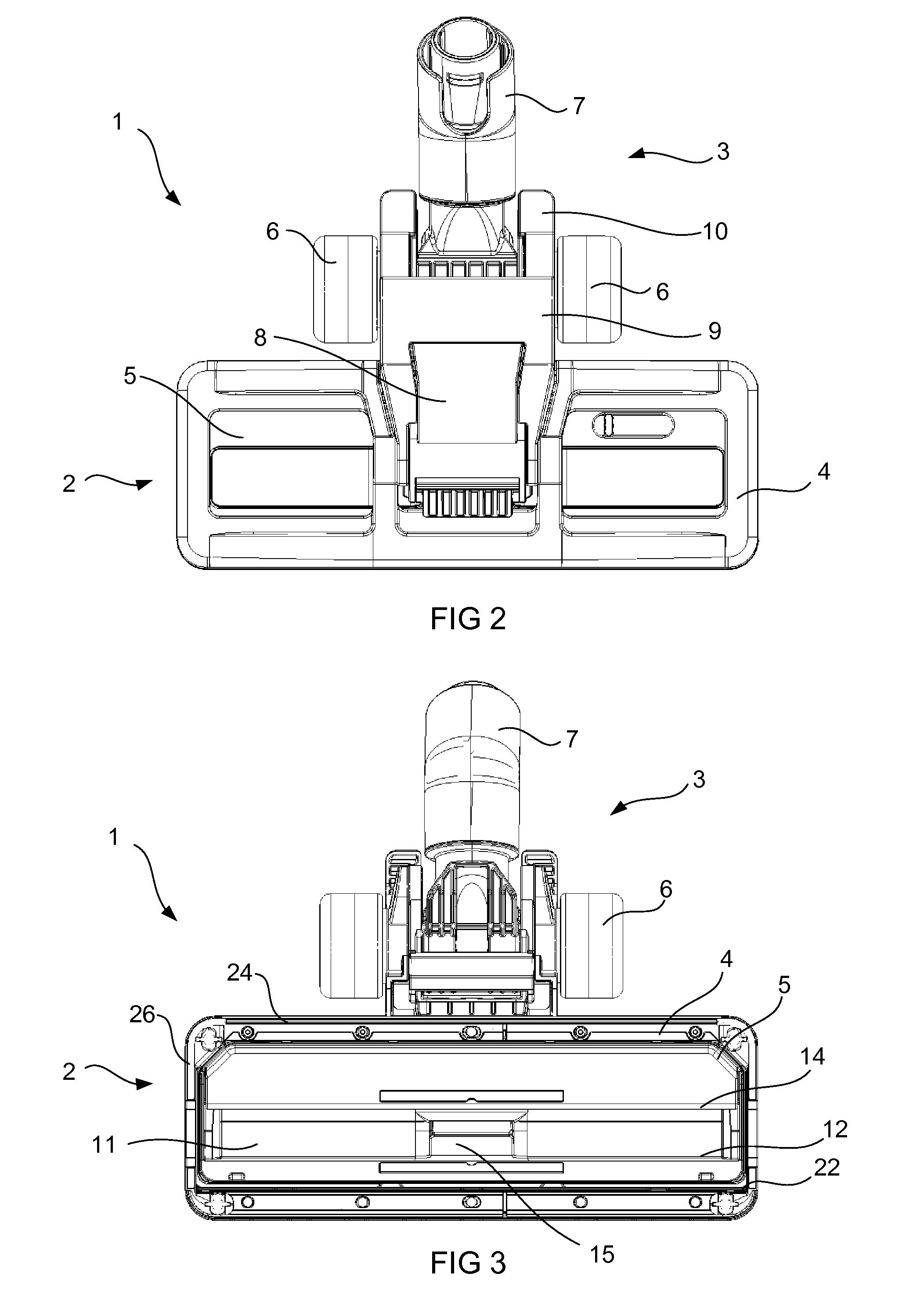 Surface treating head