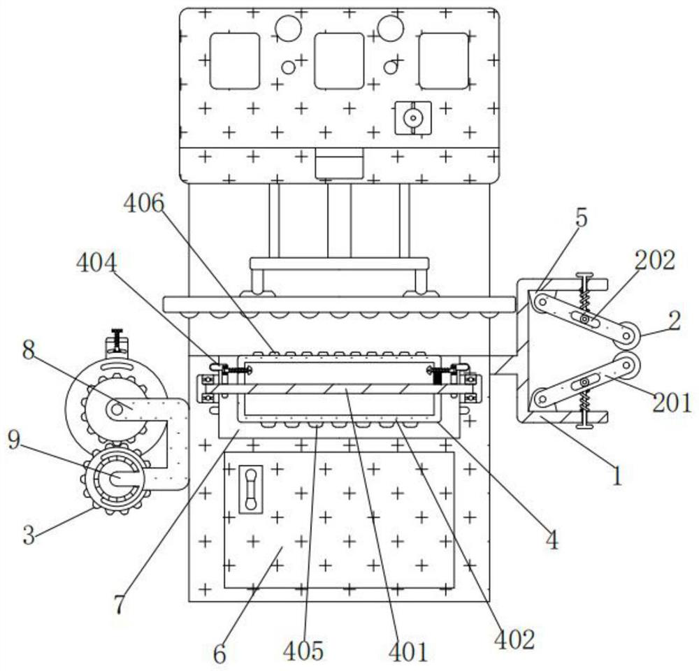 Jean garment or cut piece hole grinding equipment