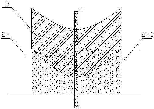 Multi-filament wide-beam electronic curtain