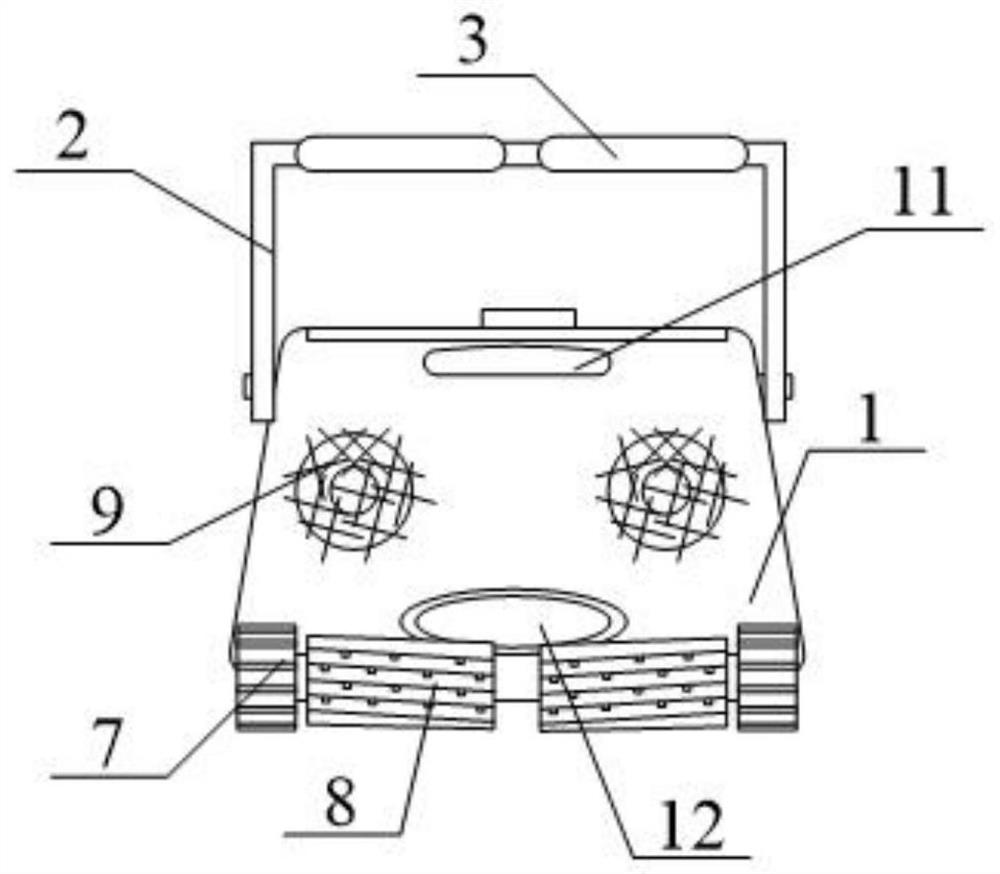 Underwater robot with cleaning function