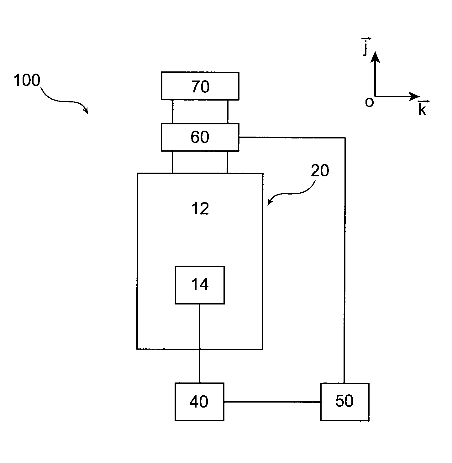 Device for managing an accumulator