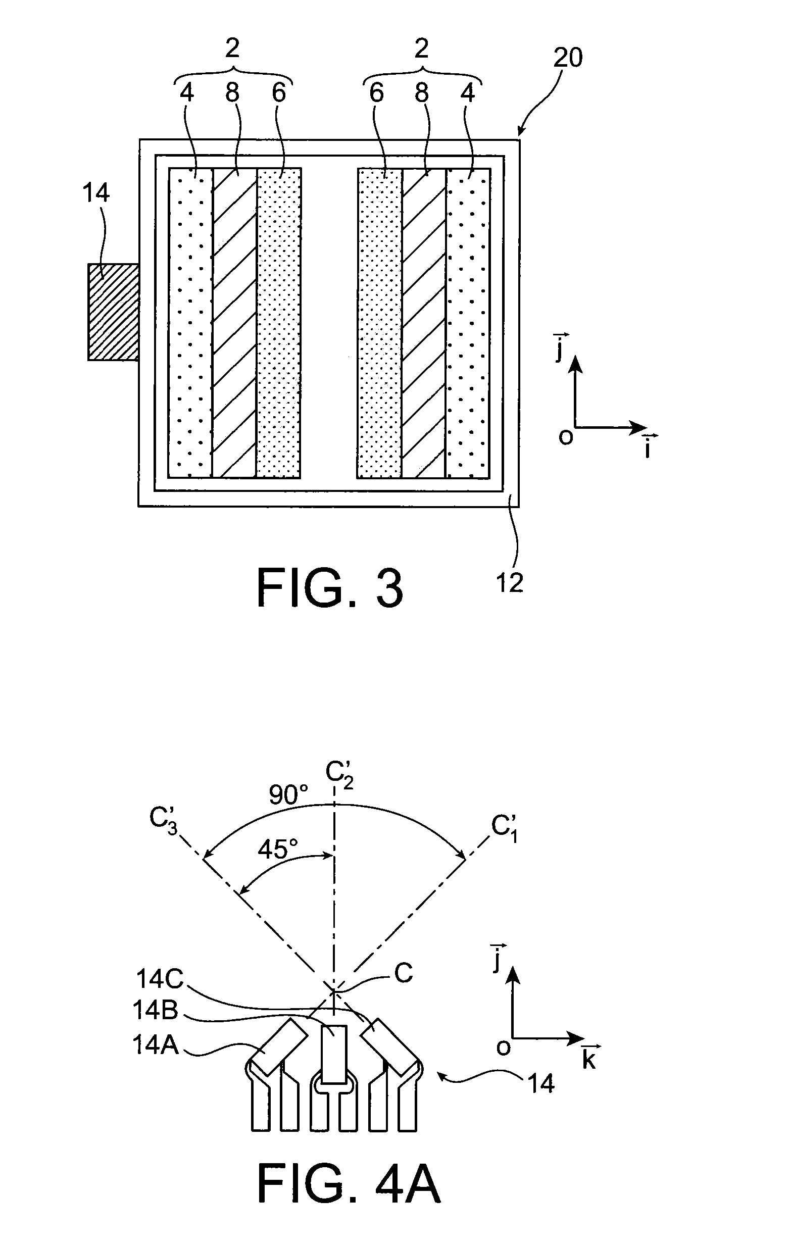 Device for managing an accumulator