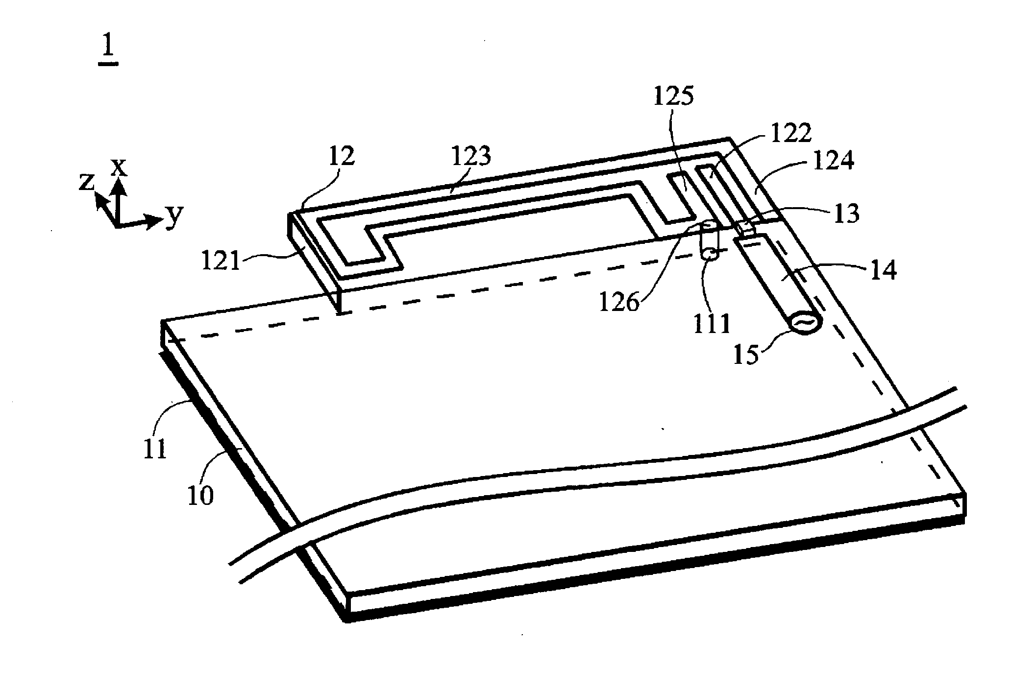 Coupled-fed multi-band loop antenna