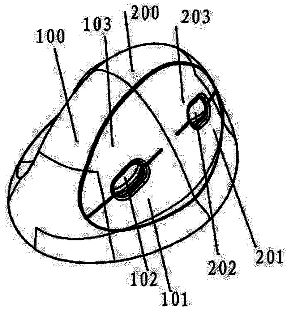 An ergonomic vertical mouse for left and right hands