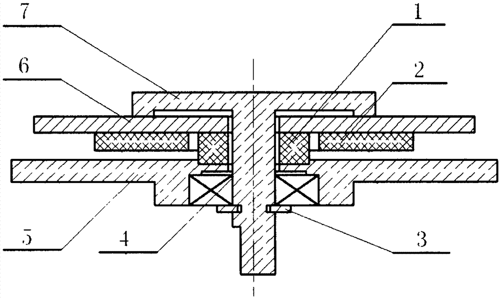 Thin-plate-type rotating ultrasonic motor