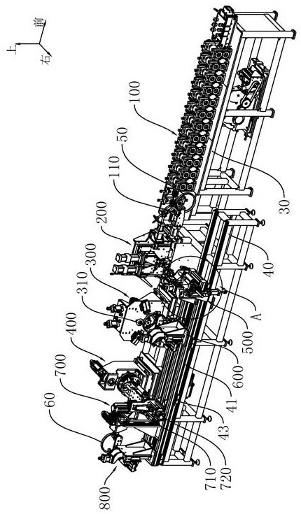 Steel ring automatic production line