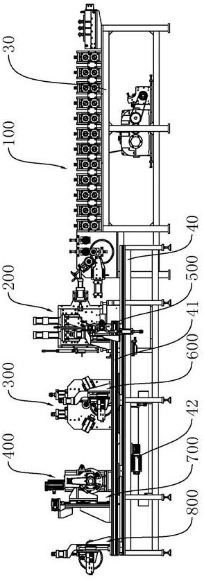 Steel ring automatic production line