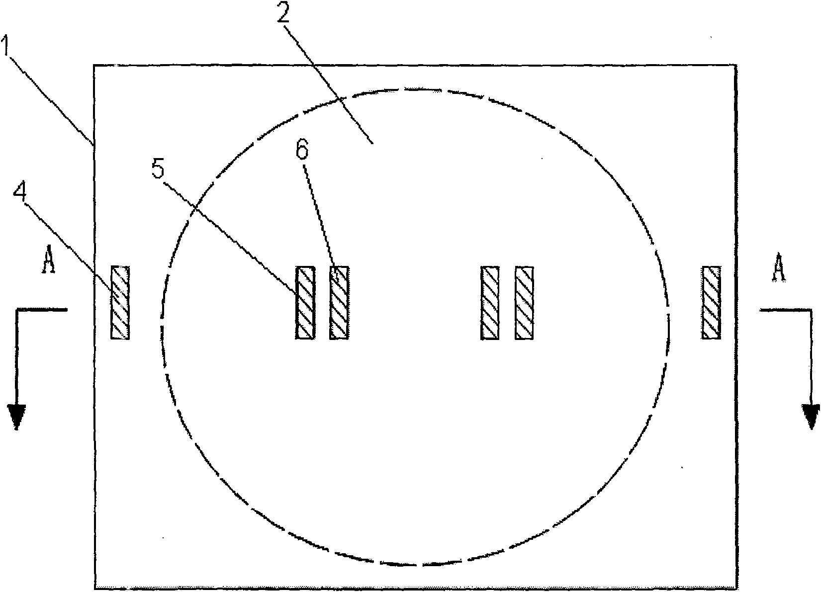 SAW pressure sensor and method for fabricating the sensor part