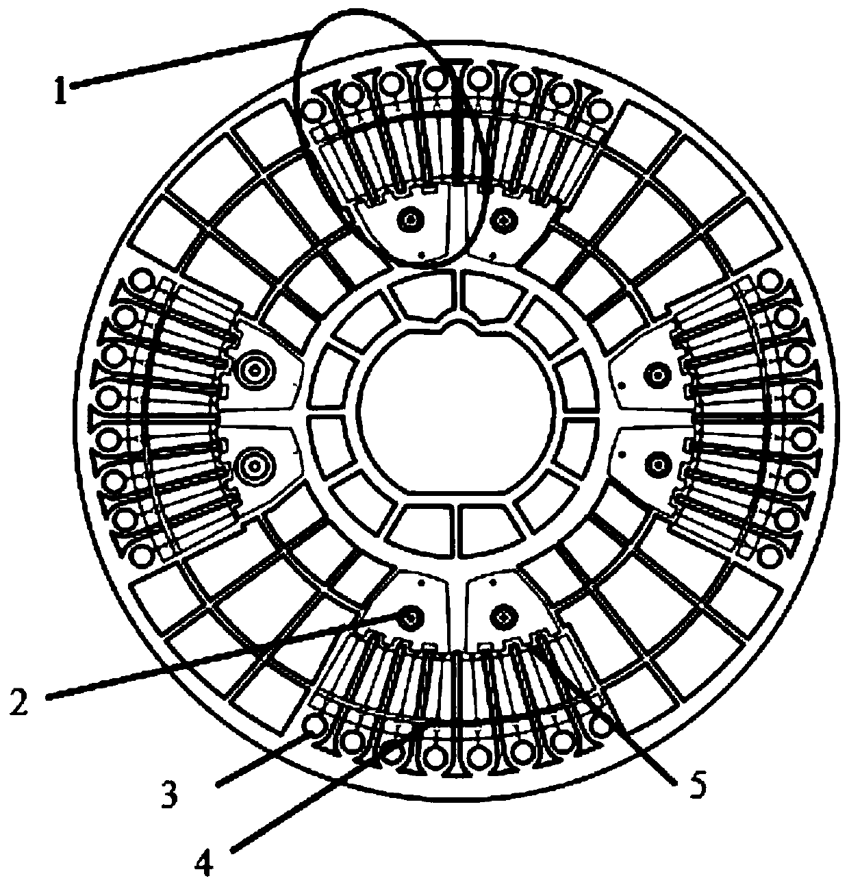 LAMP primer composition and kit for detecting swine acute diarrhea syndrome coronavirus by using microfluidic chip technology