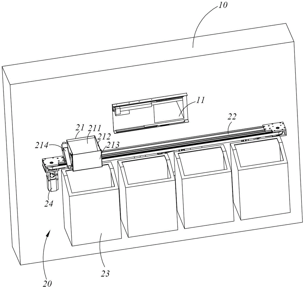 Intelligent classified recovery system of medical waste and control method of intelligent classified recovery system