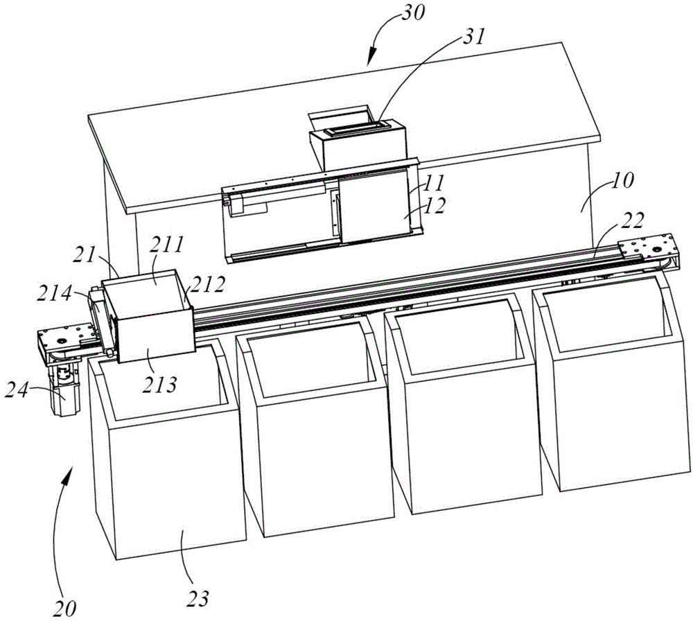 Intelligent classified recovery system of medical waste and control method of intelligent classified recovery system