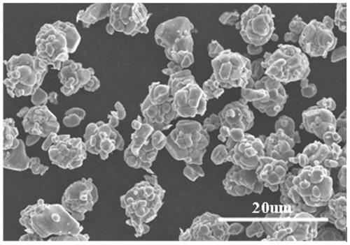 High-voltage agglomerated lithium cobalt oxide material, preparation method and application thereof