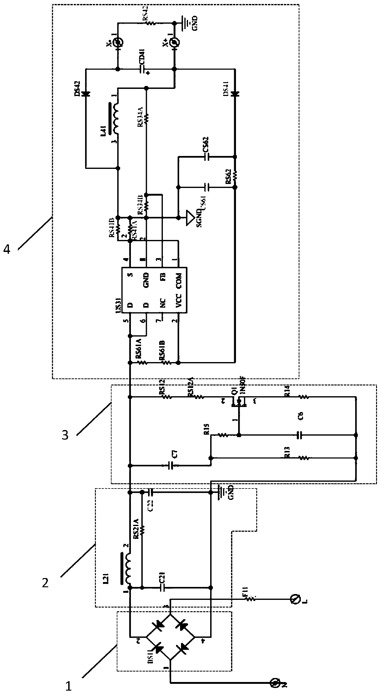 Silicon controlled rectifier light modulation Bleeder circuit