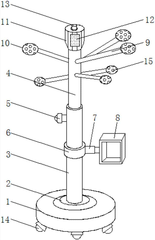 Multifunctional coat hanger for bedroom