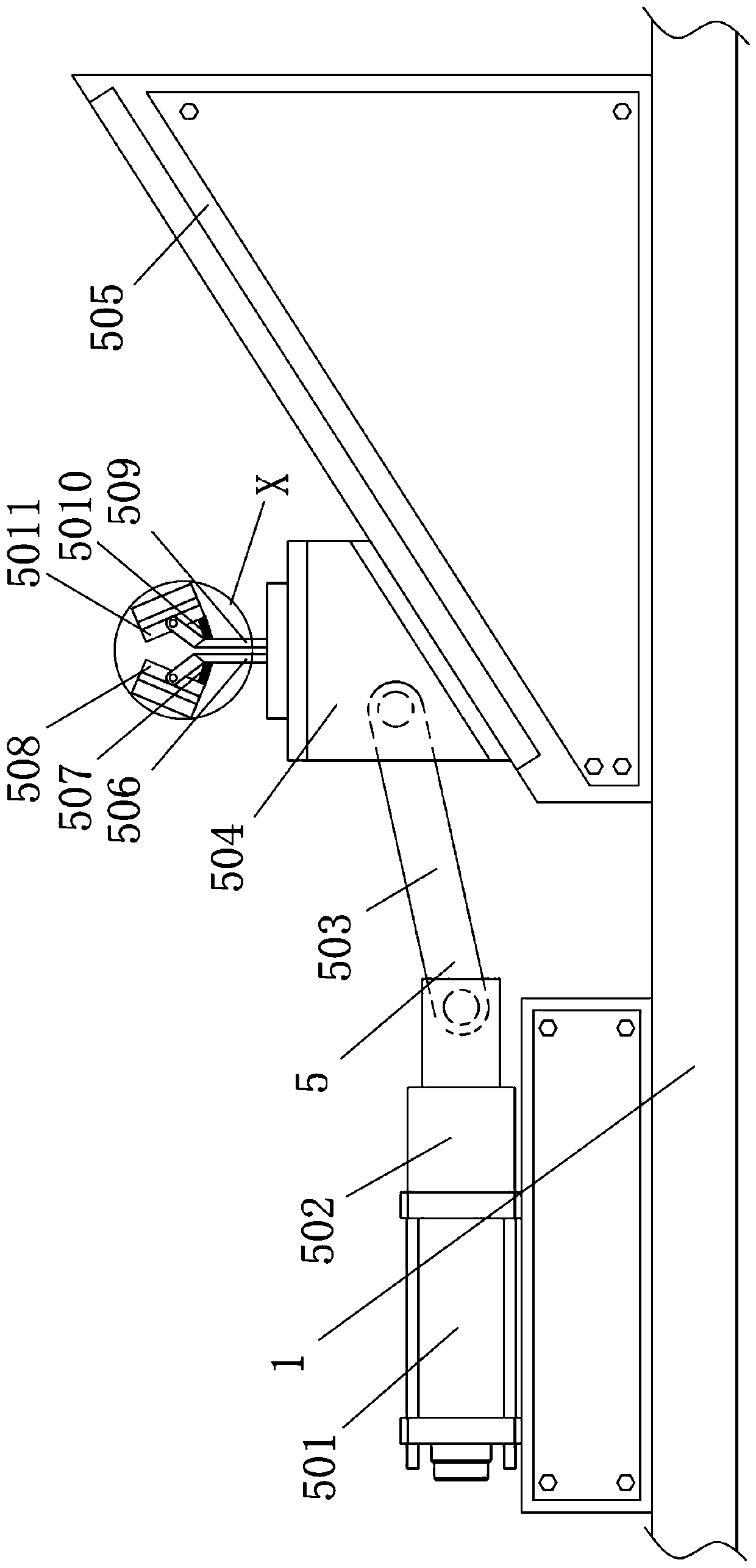 Stainless steel pipe rolling oil removal device