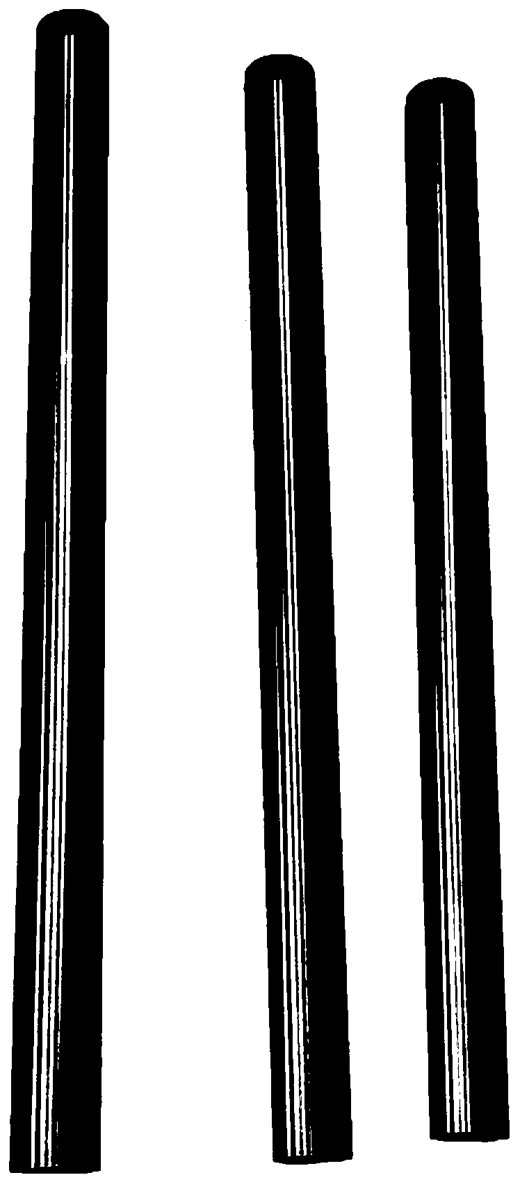 Preparation method of tubular chromium target material