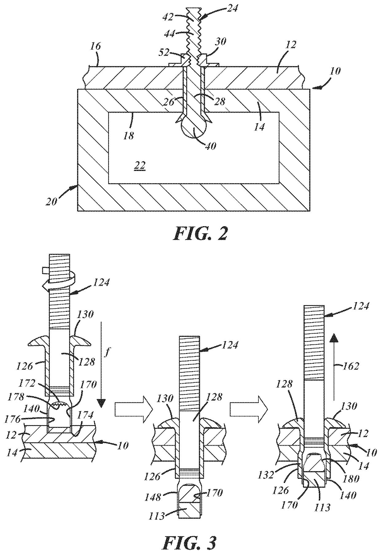 Fastener assembly for use with one or more workpieces