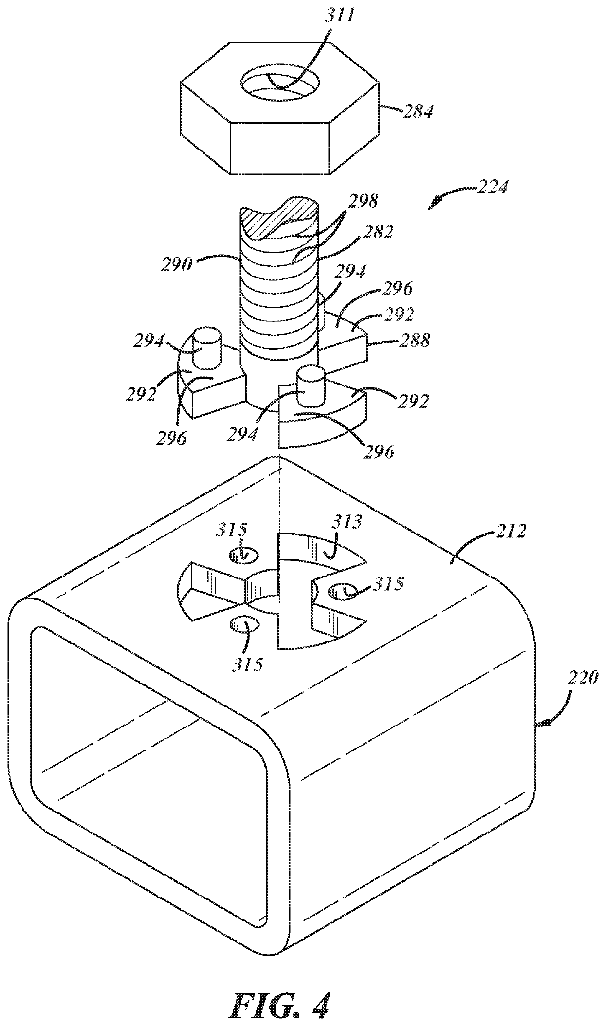 Fastener assembly for use with one or more workpieces