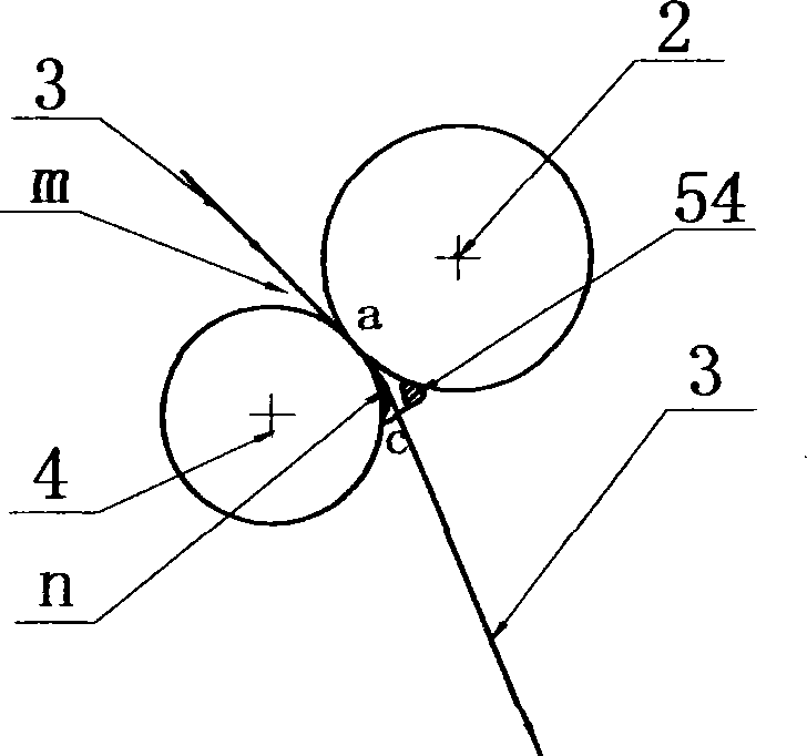 Compact spinning apparatus for spinning frame