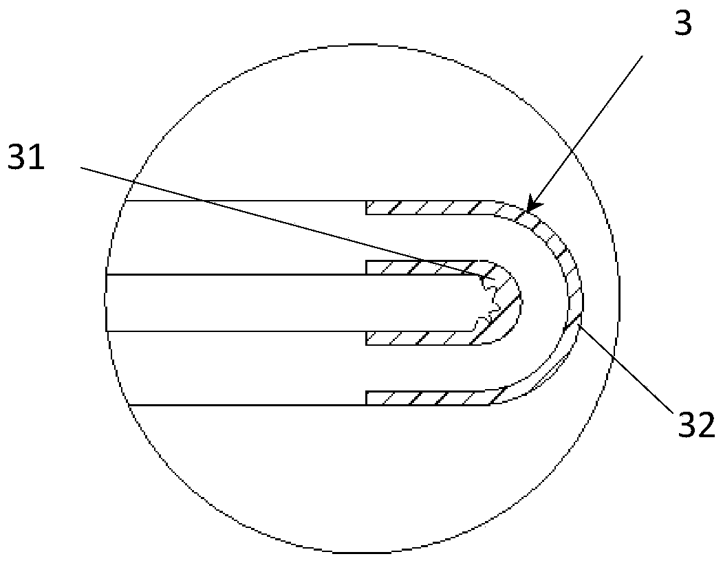 Connecting device for electronic equipment