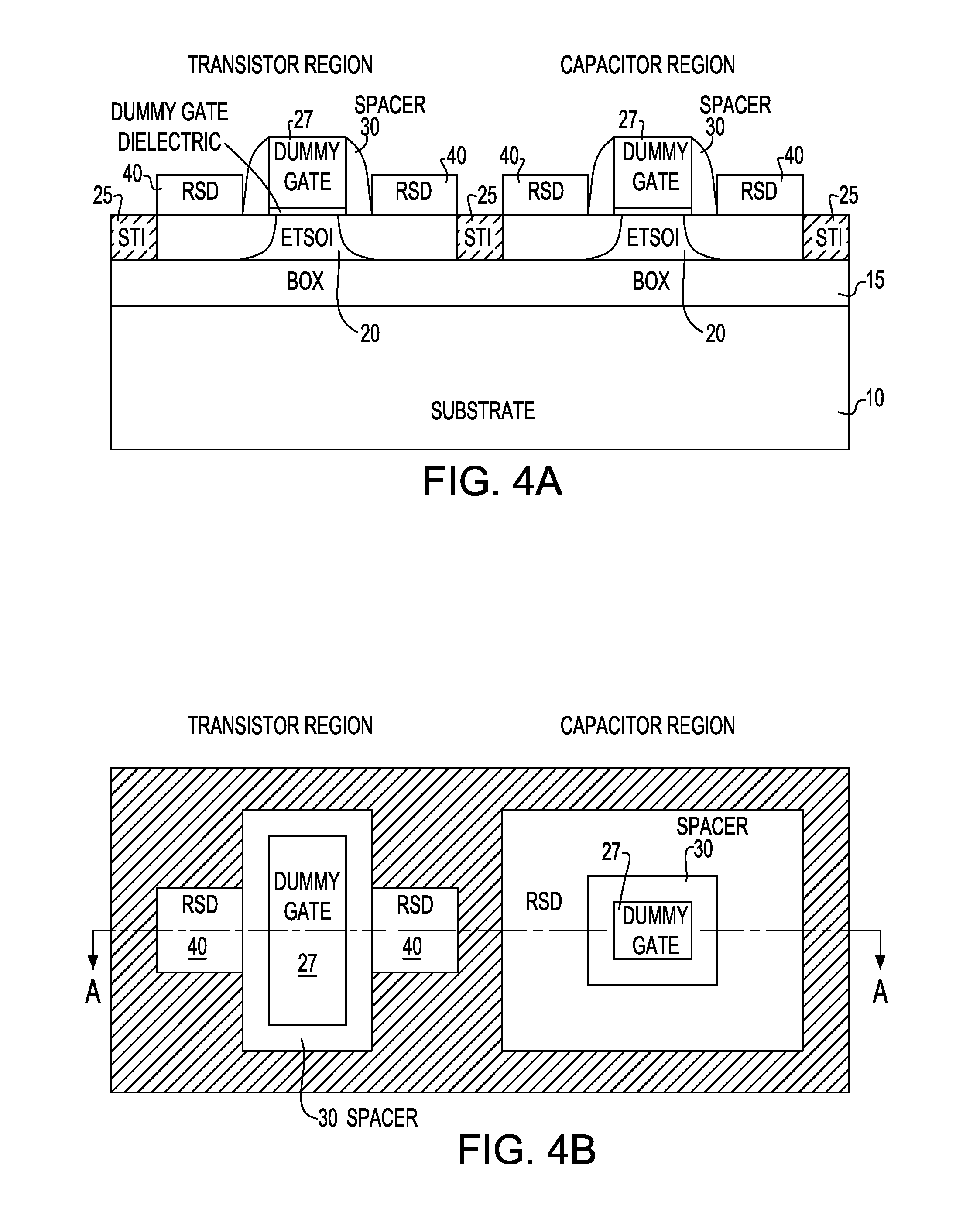 Method and Structure For Forming ETSOI Capacitors, Diodes, Resistors and Back Gate Contacts