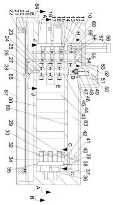 Dyeing and drying device for chemical fiber production