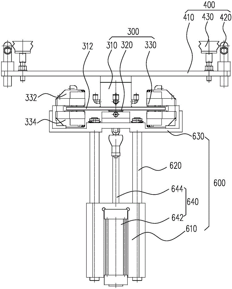 Laminated glass on-line trimming device and method