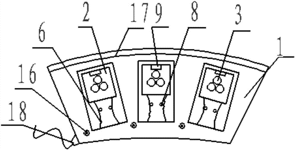 Intelligent headboard with massage function