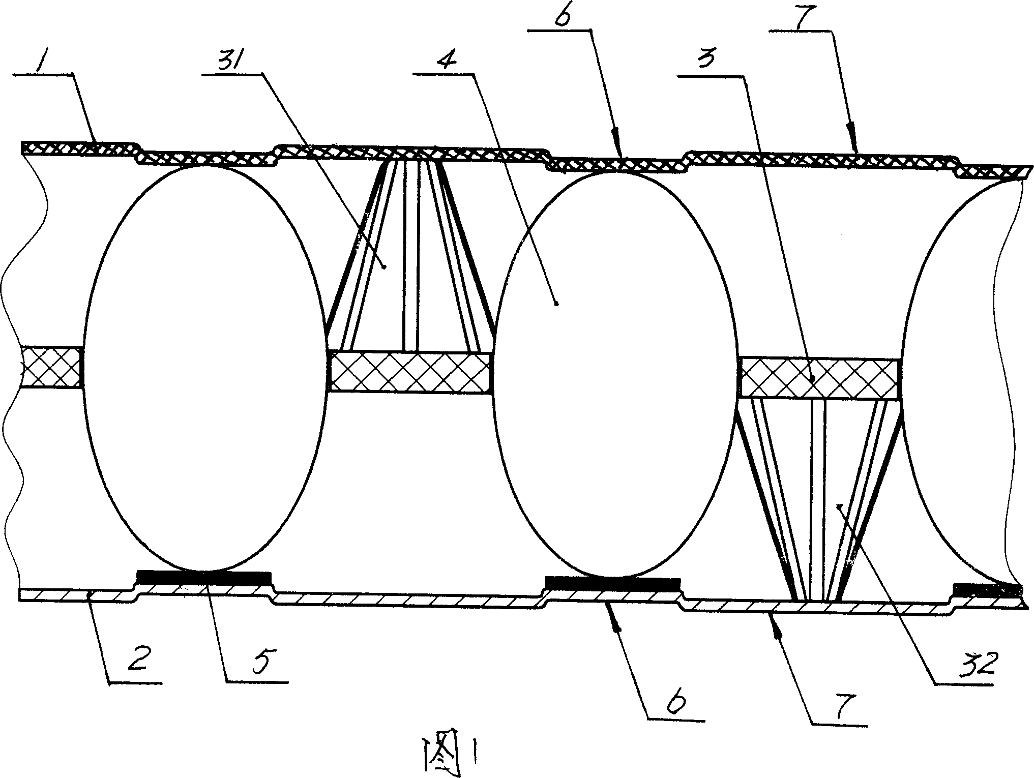 Portable breaking-preventing egg package box