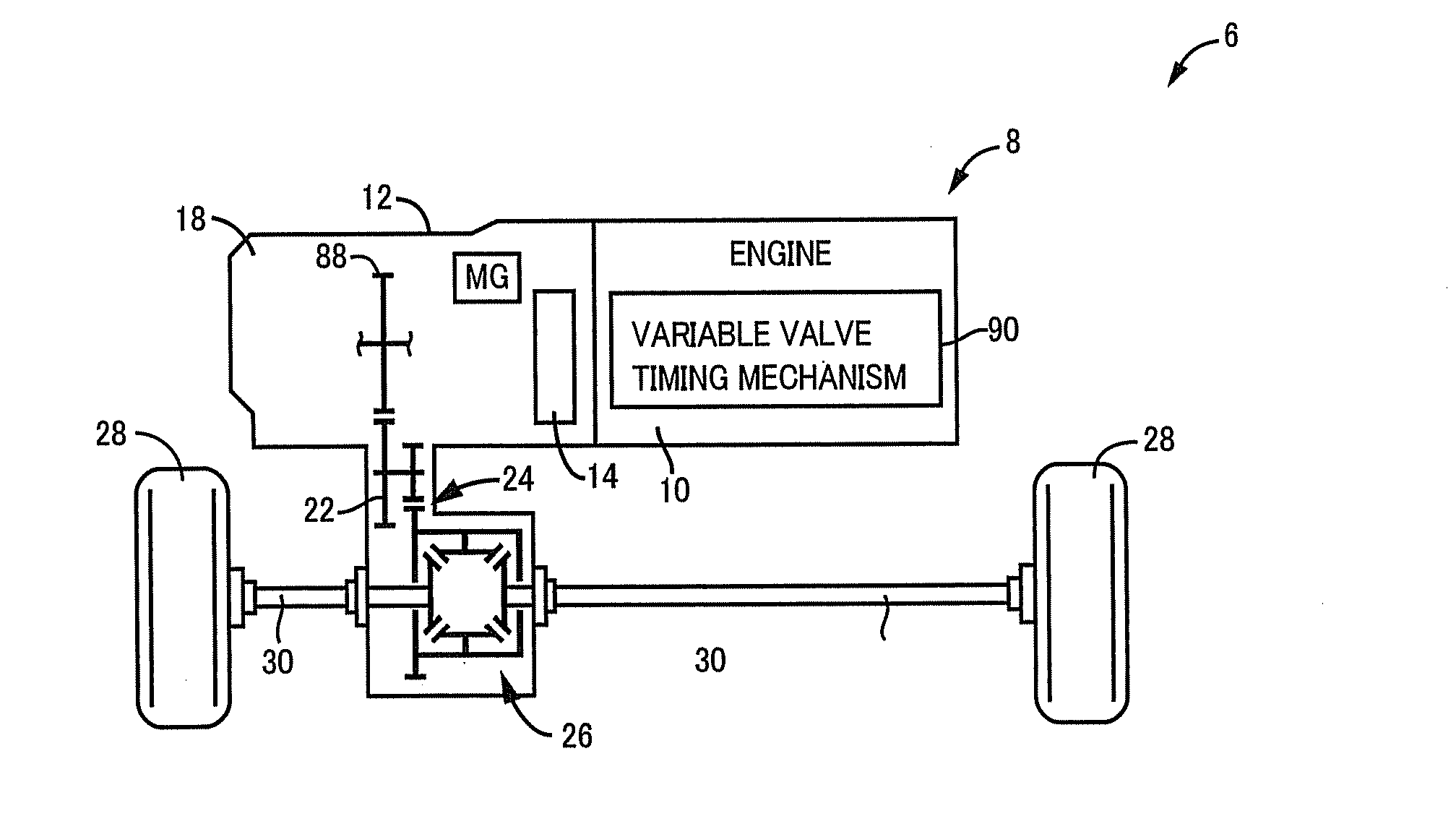 Vehicle engine control device