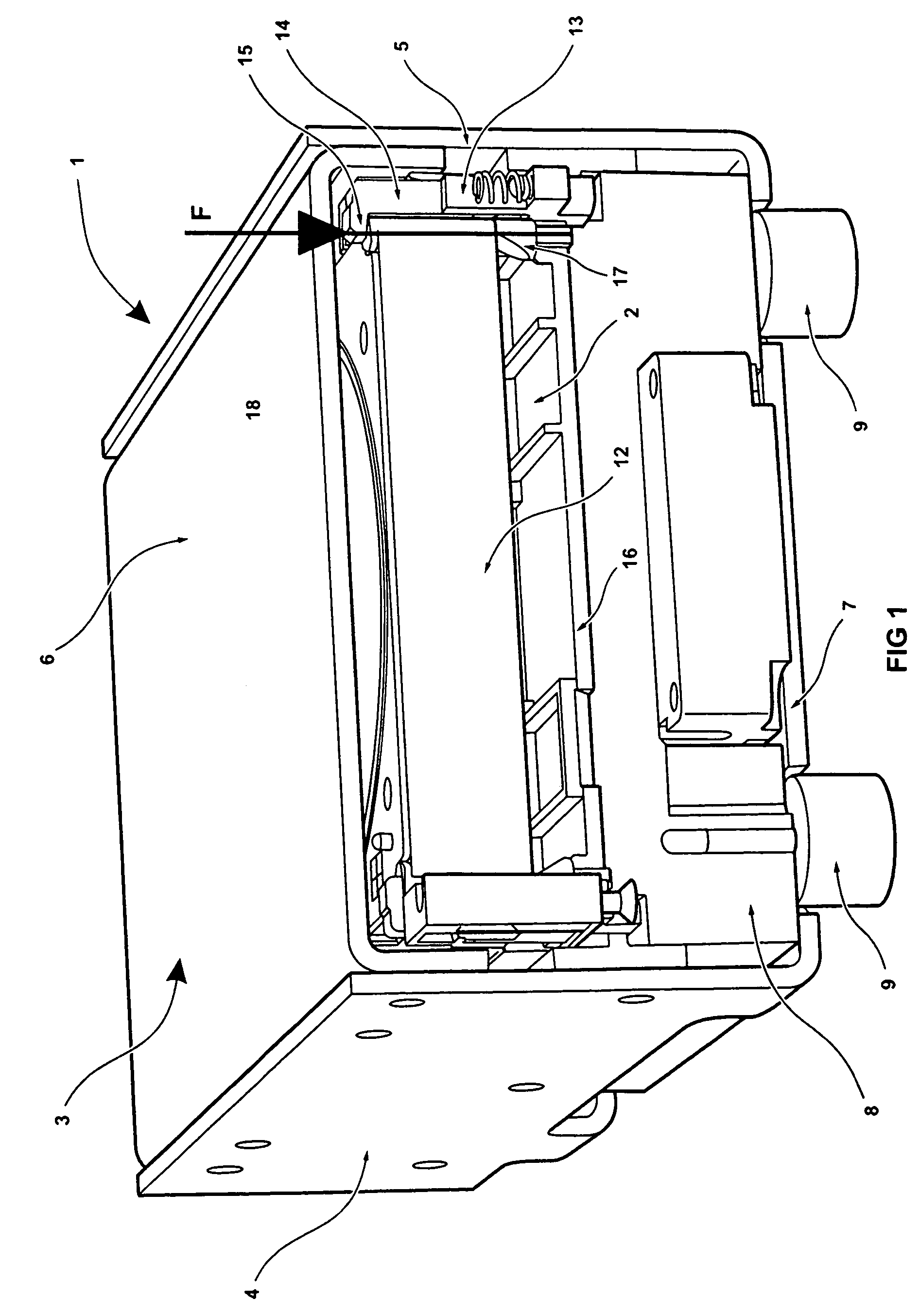 Disk drive support assembly, clamp assembly and disk drive carrier