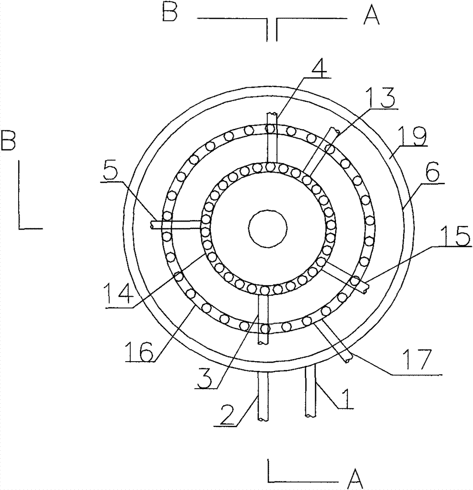 Integrated nitrogen and phosphorus recovery device in struvite method