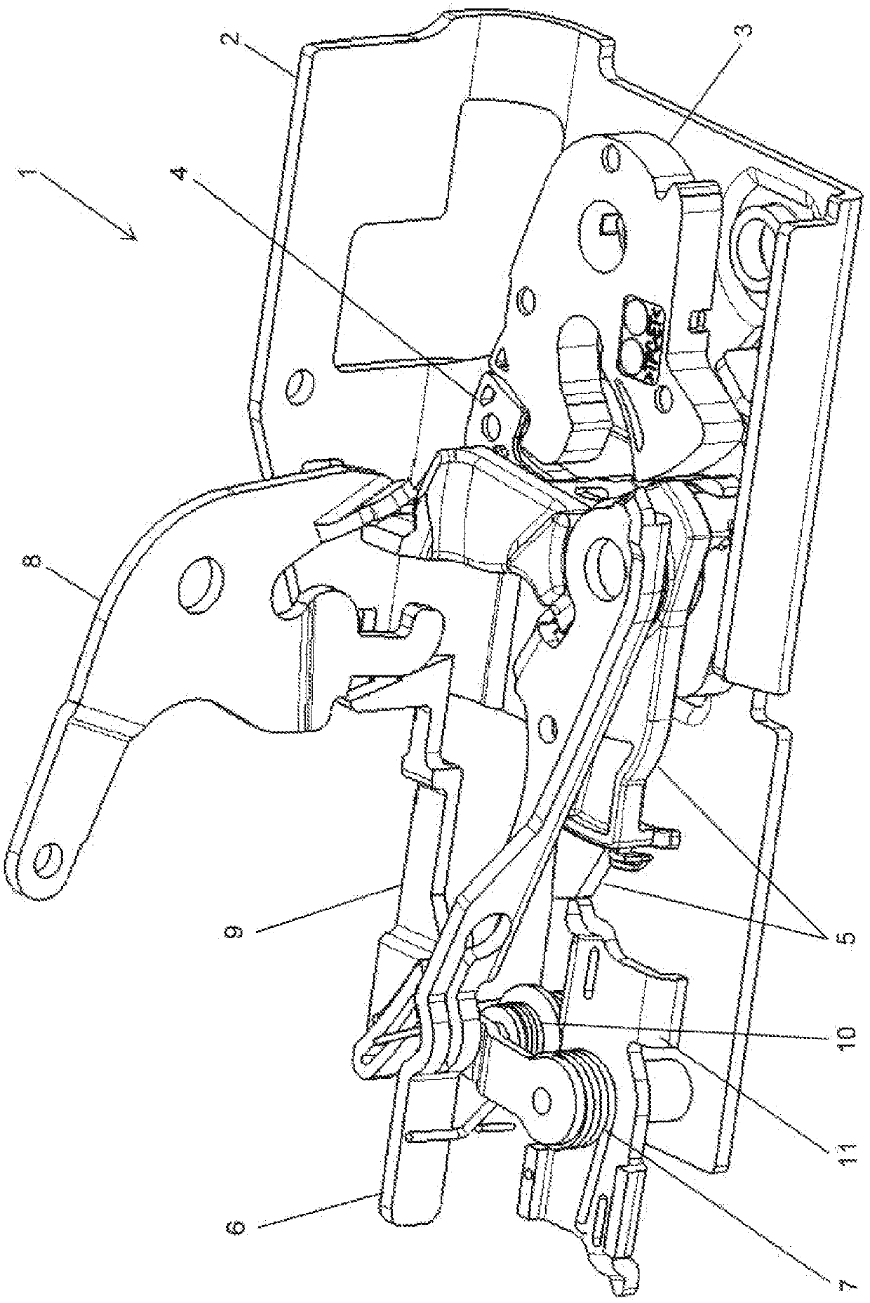 Motor vehicle door lock