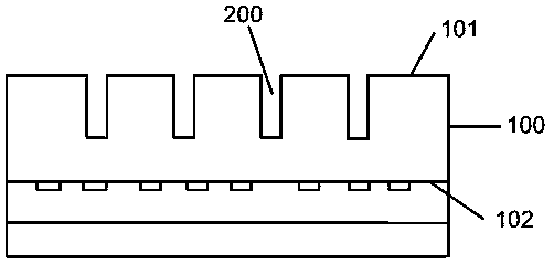 Method of forming back-illuminated image sensor with deep trench isolation structure