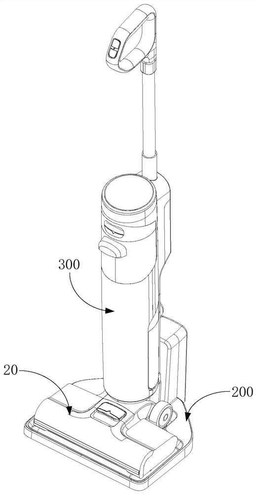 Cleaning system and drying control method and device of cleaning system