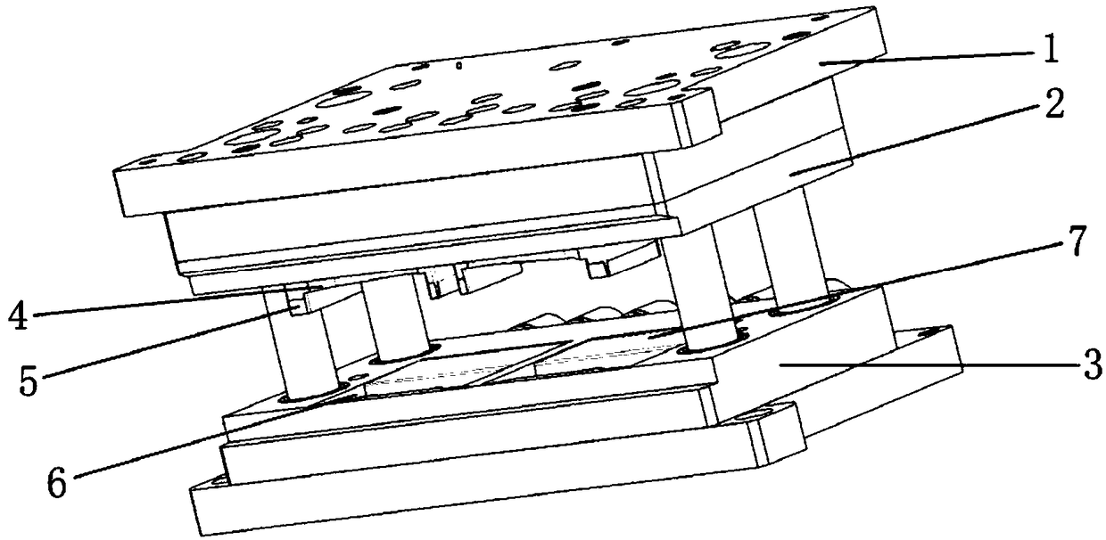 Round corner cutting device for lithium battery pole piece