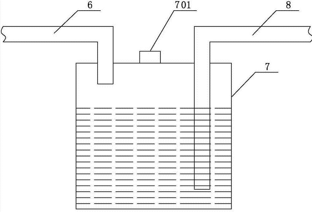 Irrigation and fertilization system with fertilizer water branching control