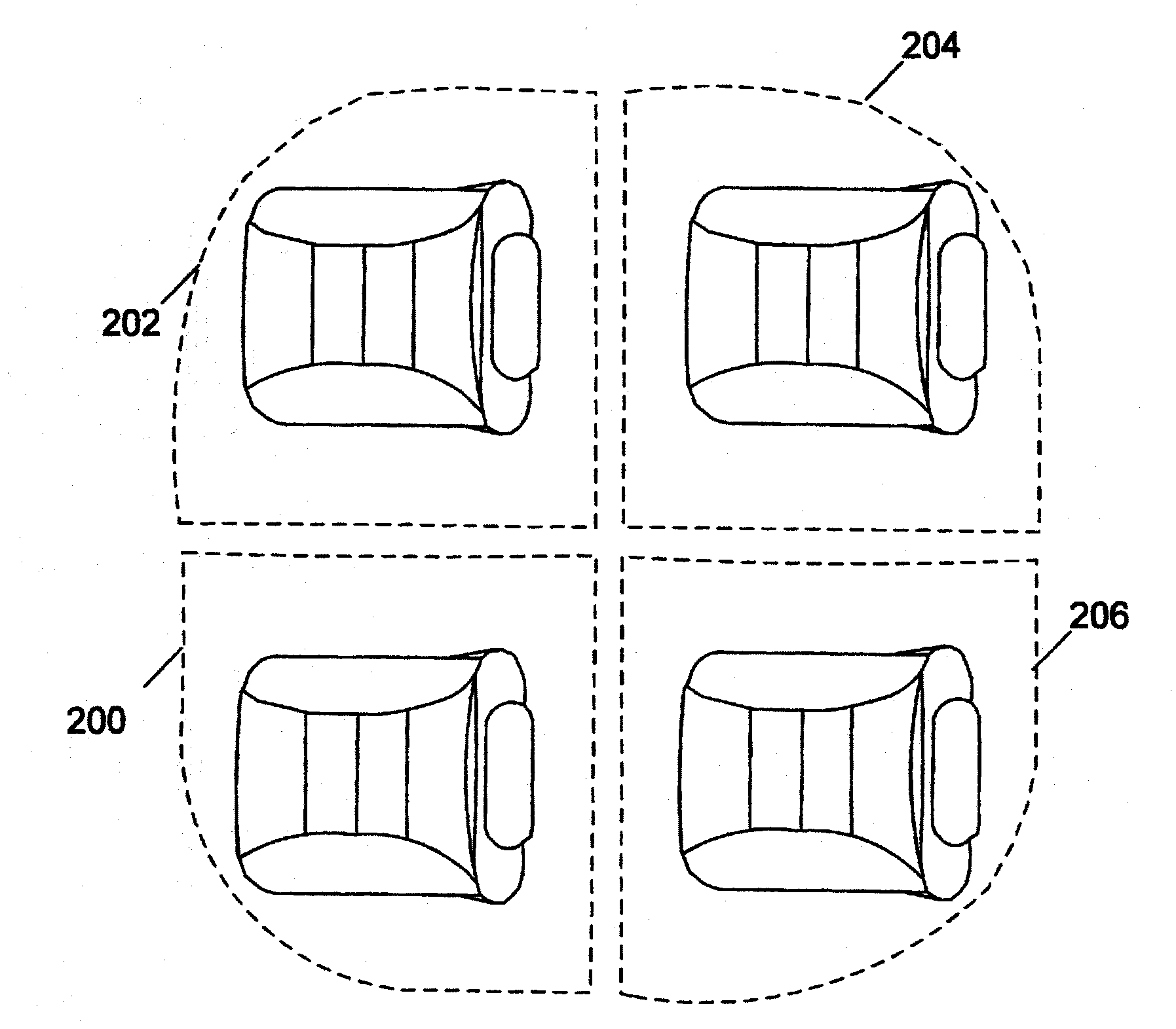 Masking based gain control