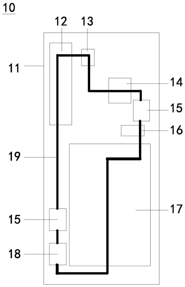 Driving pump, cold plate assembly, mobile terminal device and electronic system