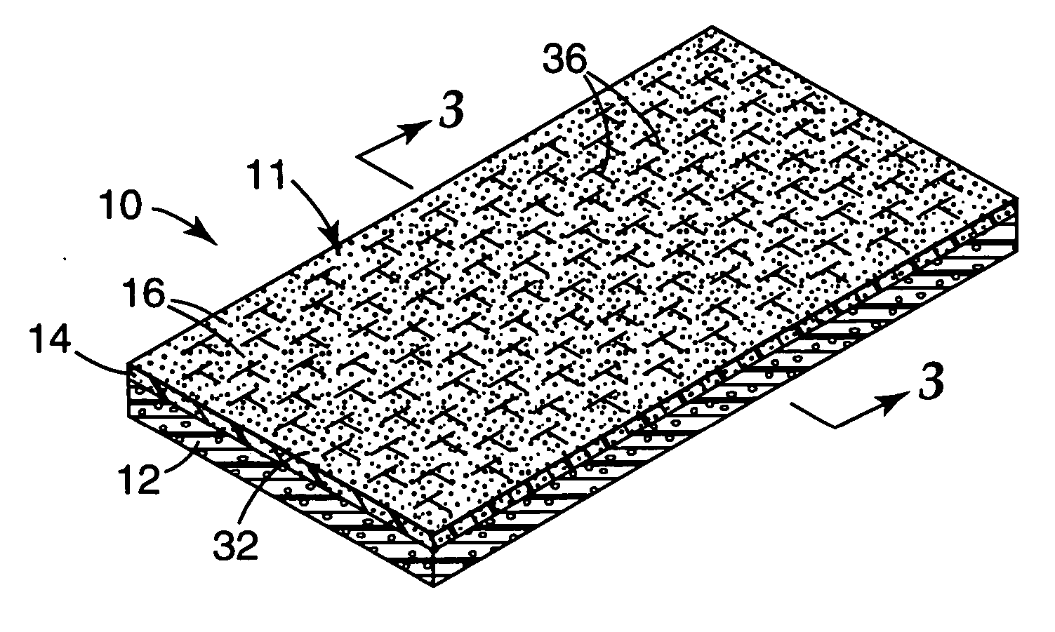 Flexible abrasive article and method of making