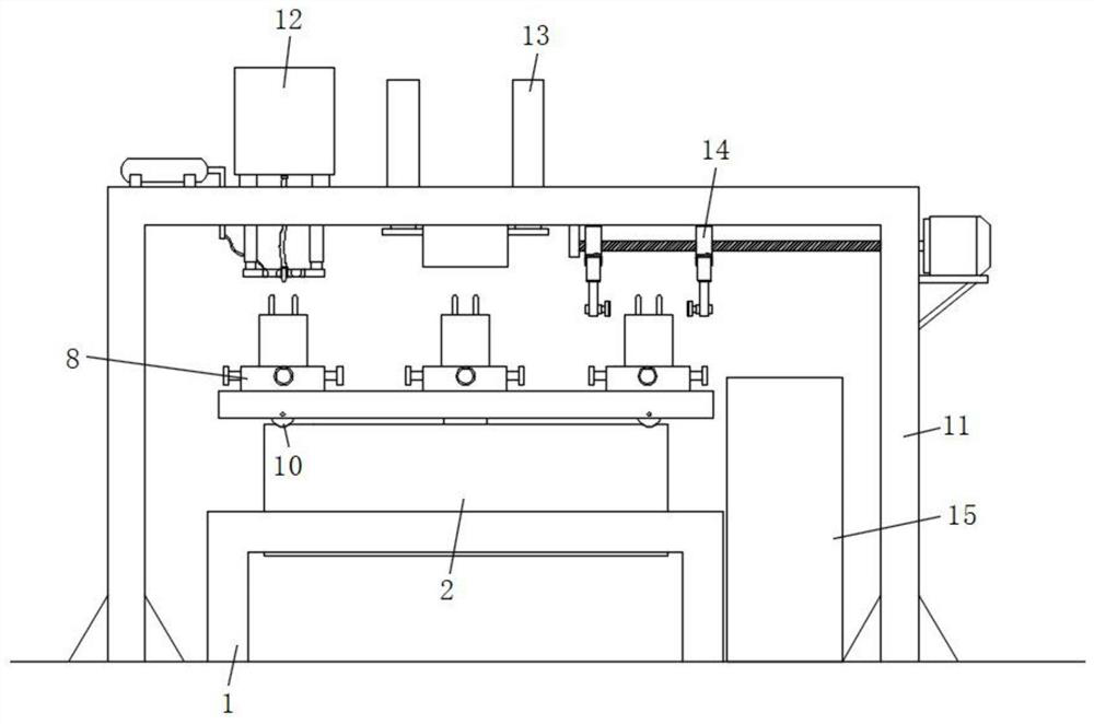 Packaging device for film capacitor production