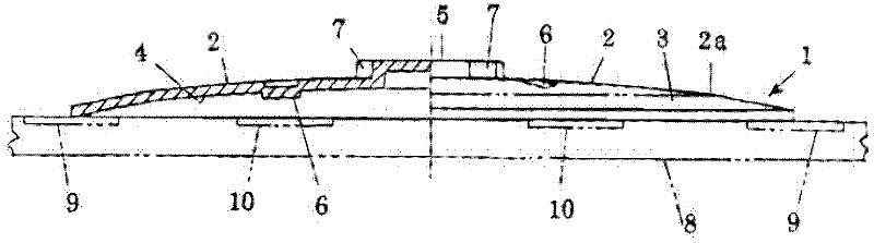 Movable contact for switching