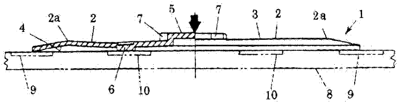 Movable contact for switching