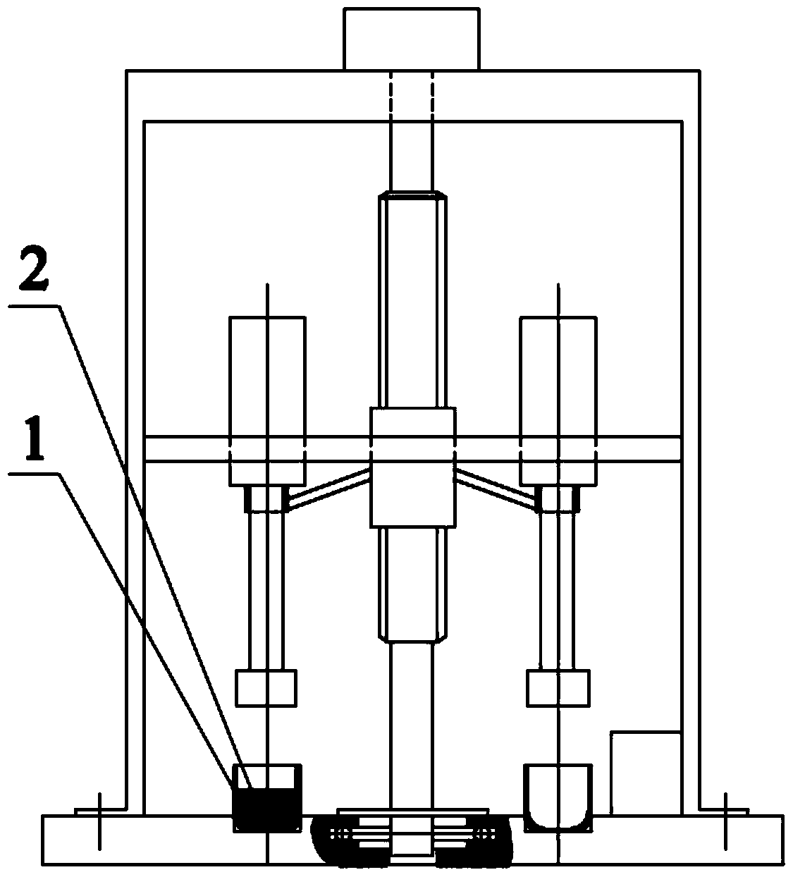 Simple production equipment for bituminous coal sample block