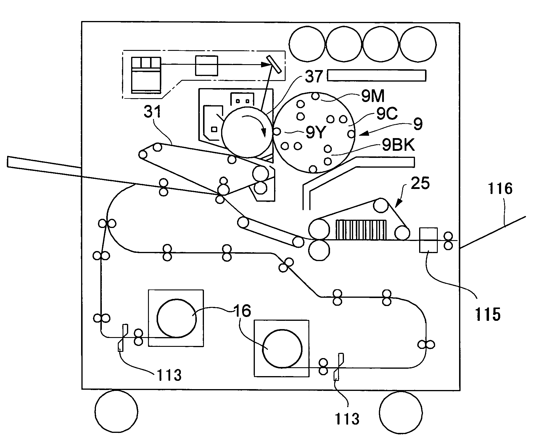 Image forming apparatus, image forming system, and electrophotographic print