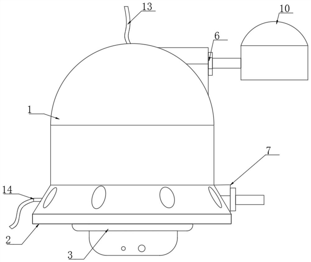 Radon measurement chamber