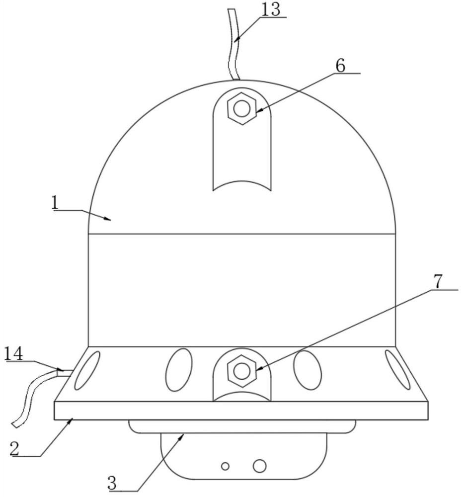 Radon measurement chamber