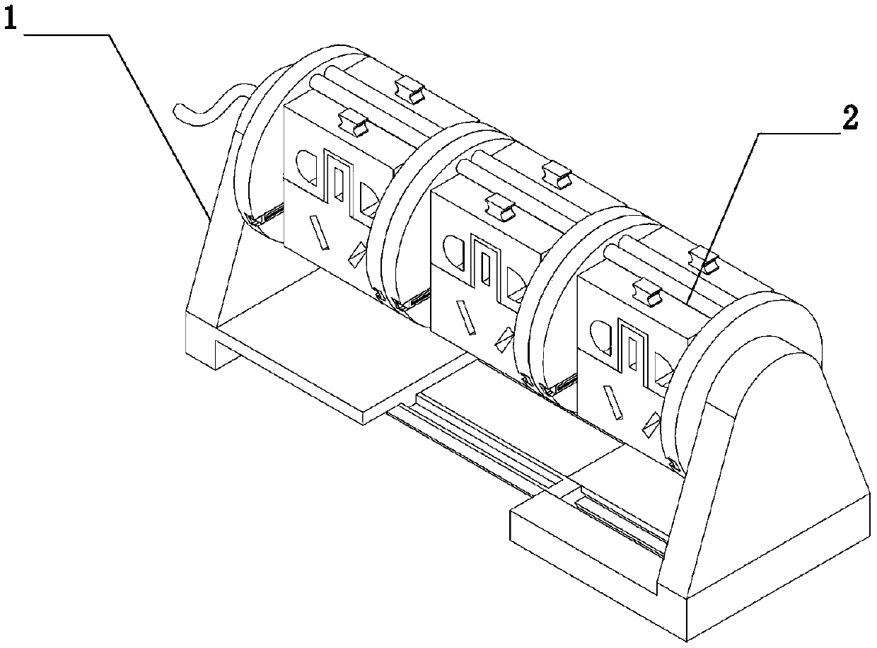 A wiring board with detachable socket