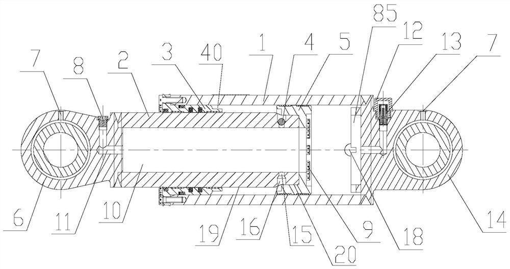 Energy accumulator vertically-arranged balance hydro-pneumatic suspension