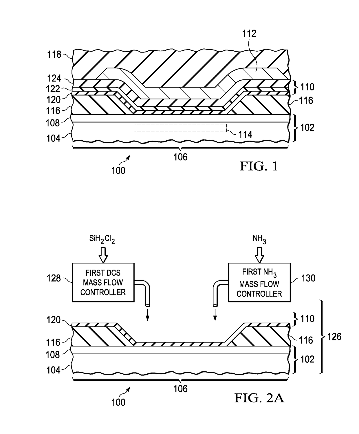 Silicon nitride process for reduction of threshold shift